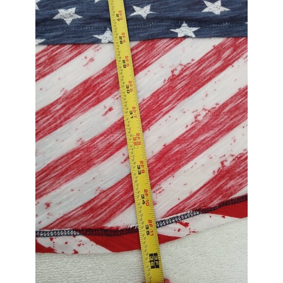 Lane Bryant Wpmens Tank Top Stars & Stripes Red White and Blue Patriotic 22/24 - Picture 9 of 13